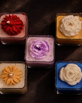 Floral Scented Tea Light Set
